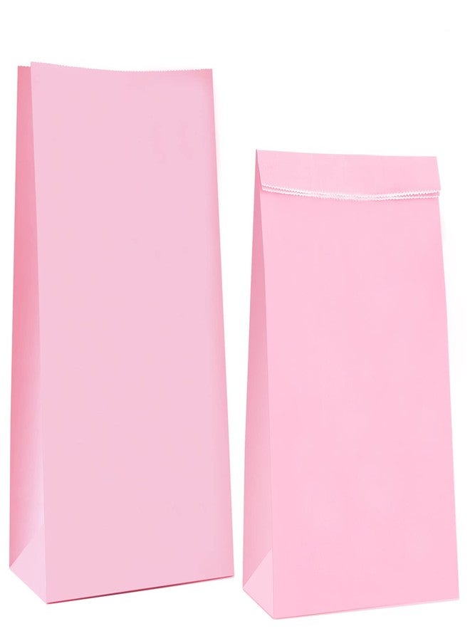 Oletx 30-Pack Pink Party Favor Paper Bags for Birthday,Treat,Goodie, Candy, Paper Lunch Bags,Valentine's Day,Mother's Day - Image 1